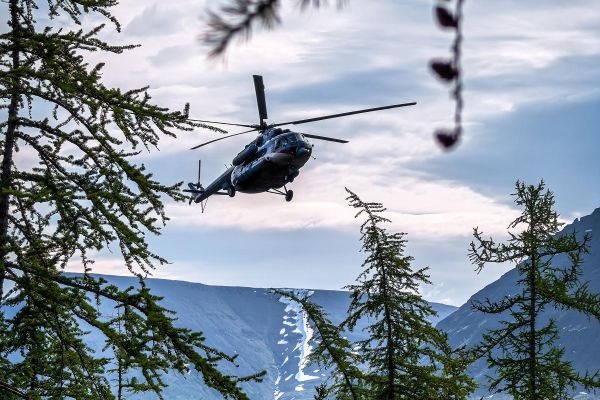 Экскурсия на вертолете из Норильска на плато Путорана