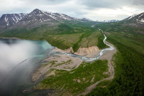 Экскурсия на вертолете из Норильска на плато Путорана